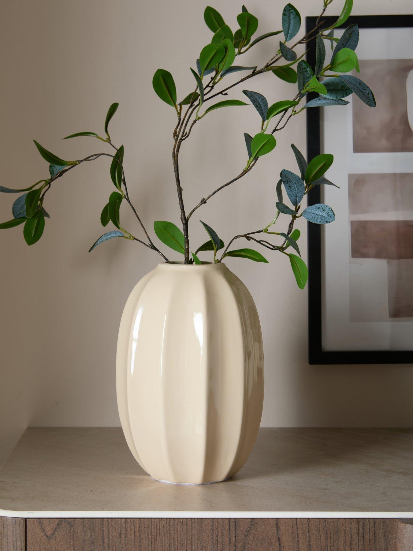 Image 1 of 8 of The Very Collection Ceramic Vase Tall 28cm