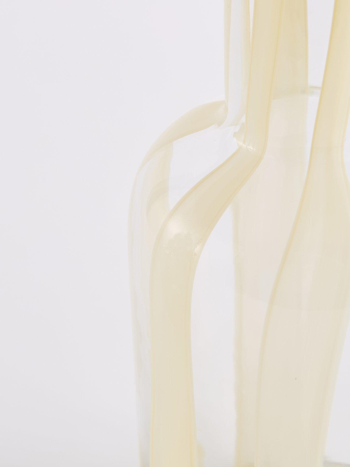 Image 5 of 8 of The Very Collection Striped Glass Vase Set Of 2