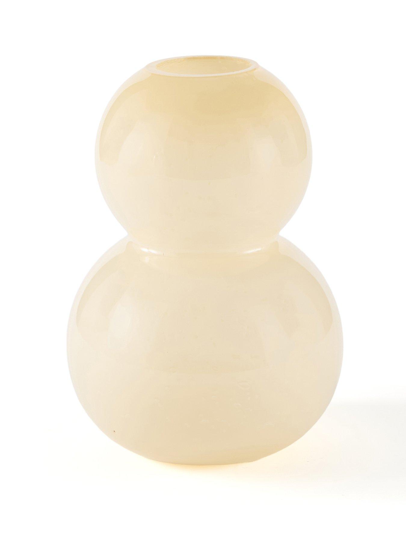 Image 2 of 8 of Michelle Keegan Home Yellow Glass Vase - Bobble Stack