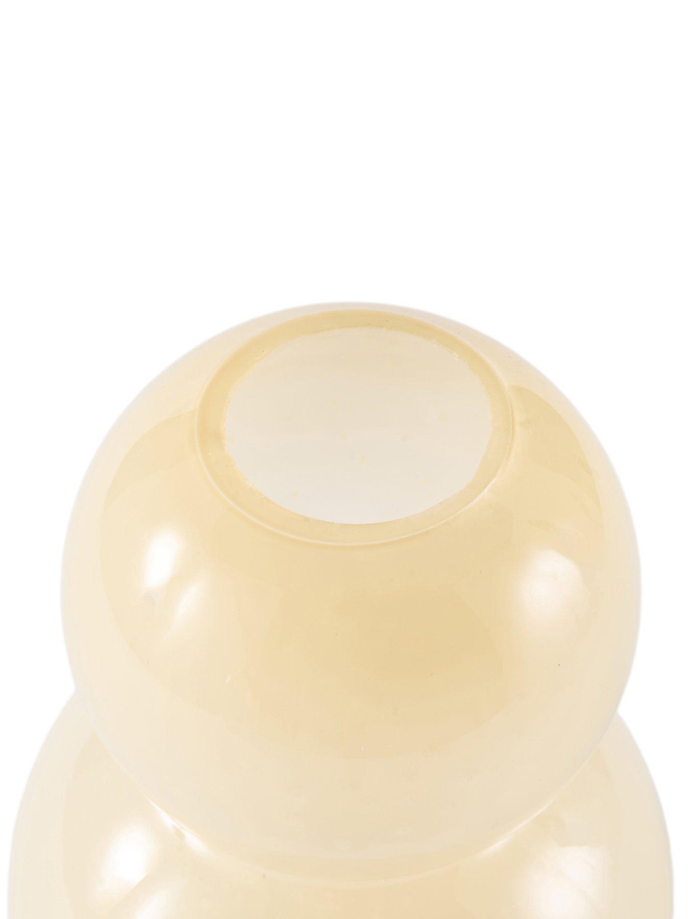 Image 3 of 8 of Michelle Keegan Home Yellow Glass Vase - Bobble Stack