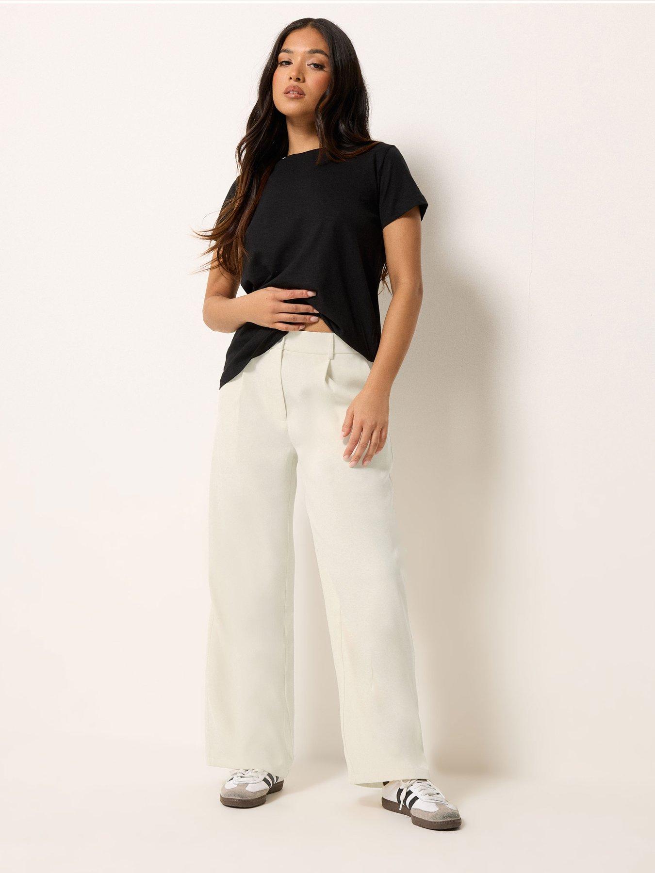 Image 3 of 6 of PixieGirl Petite Formal Wide Leg Trousers