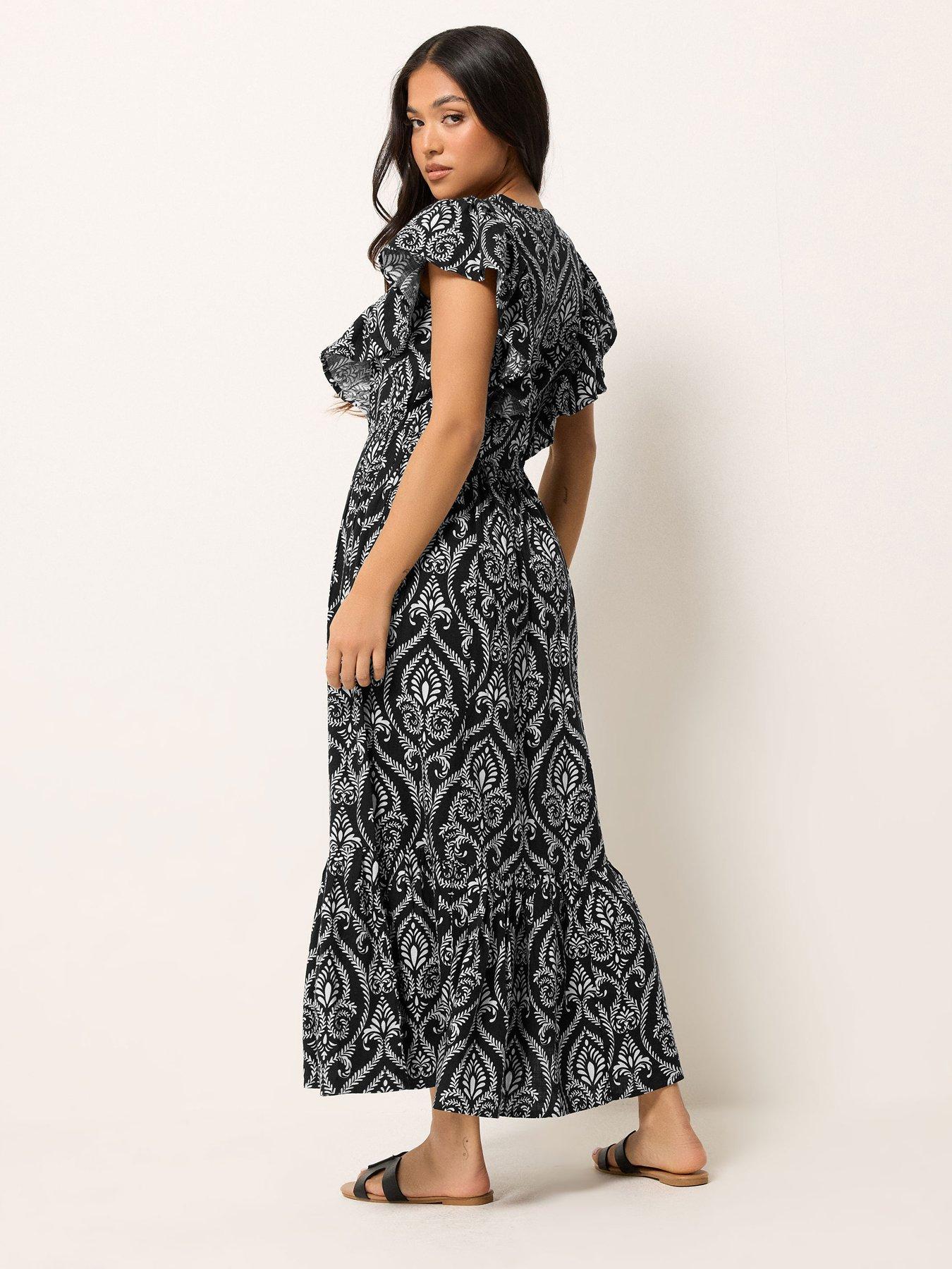 Image 2 of 5 of PixieGirl Petite Wide Leg Trousers Containing Linen