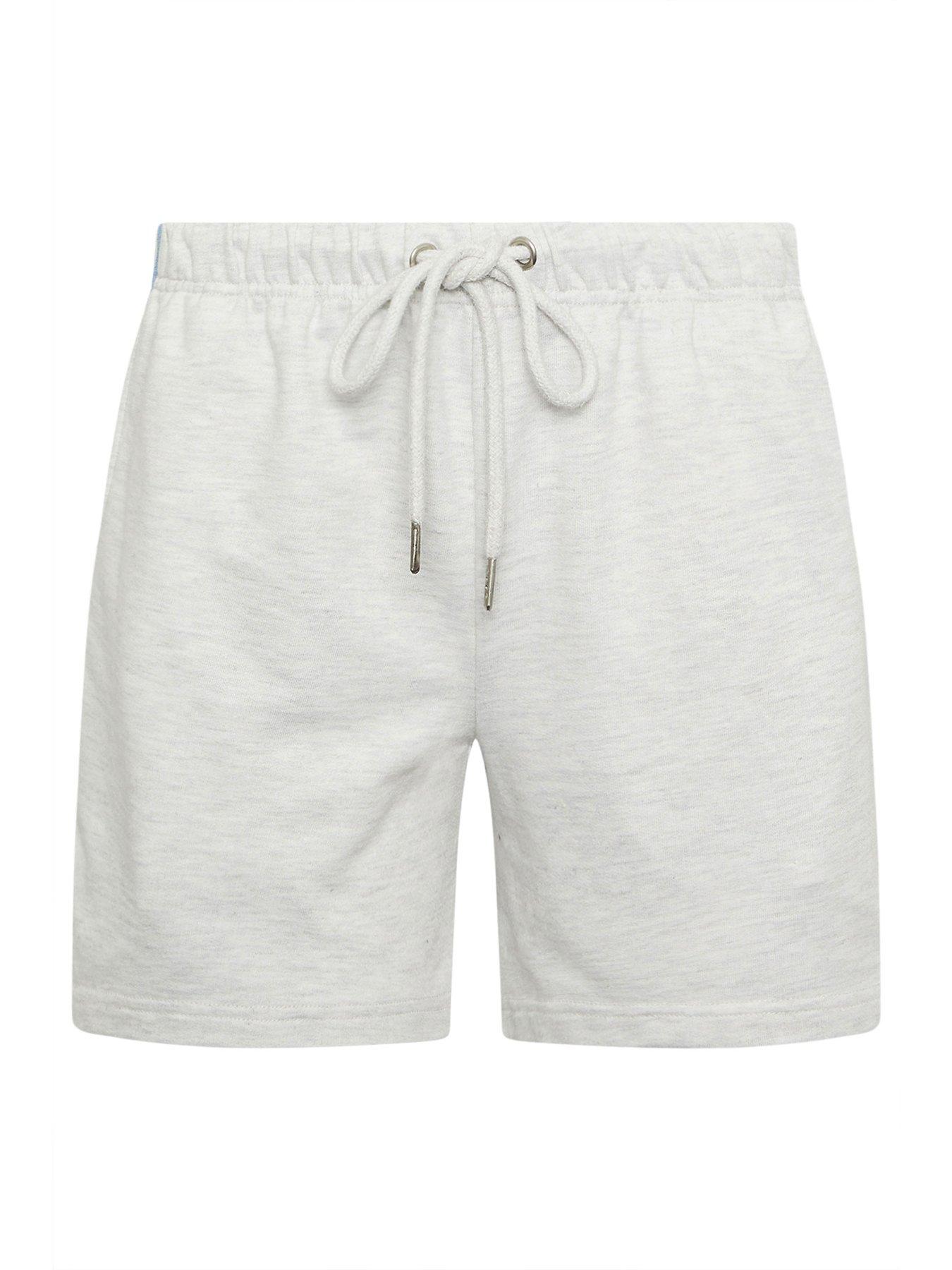  image of pixiegirl-petite-side-stripe-shorts-grey