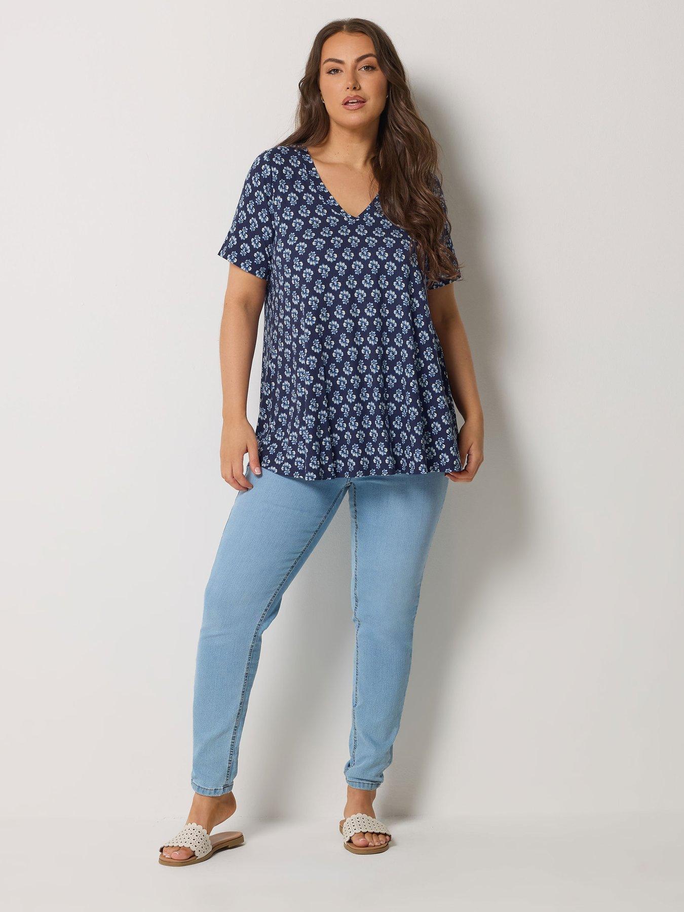  image of yours-curve-printed-swing-top-blue