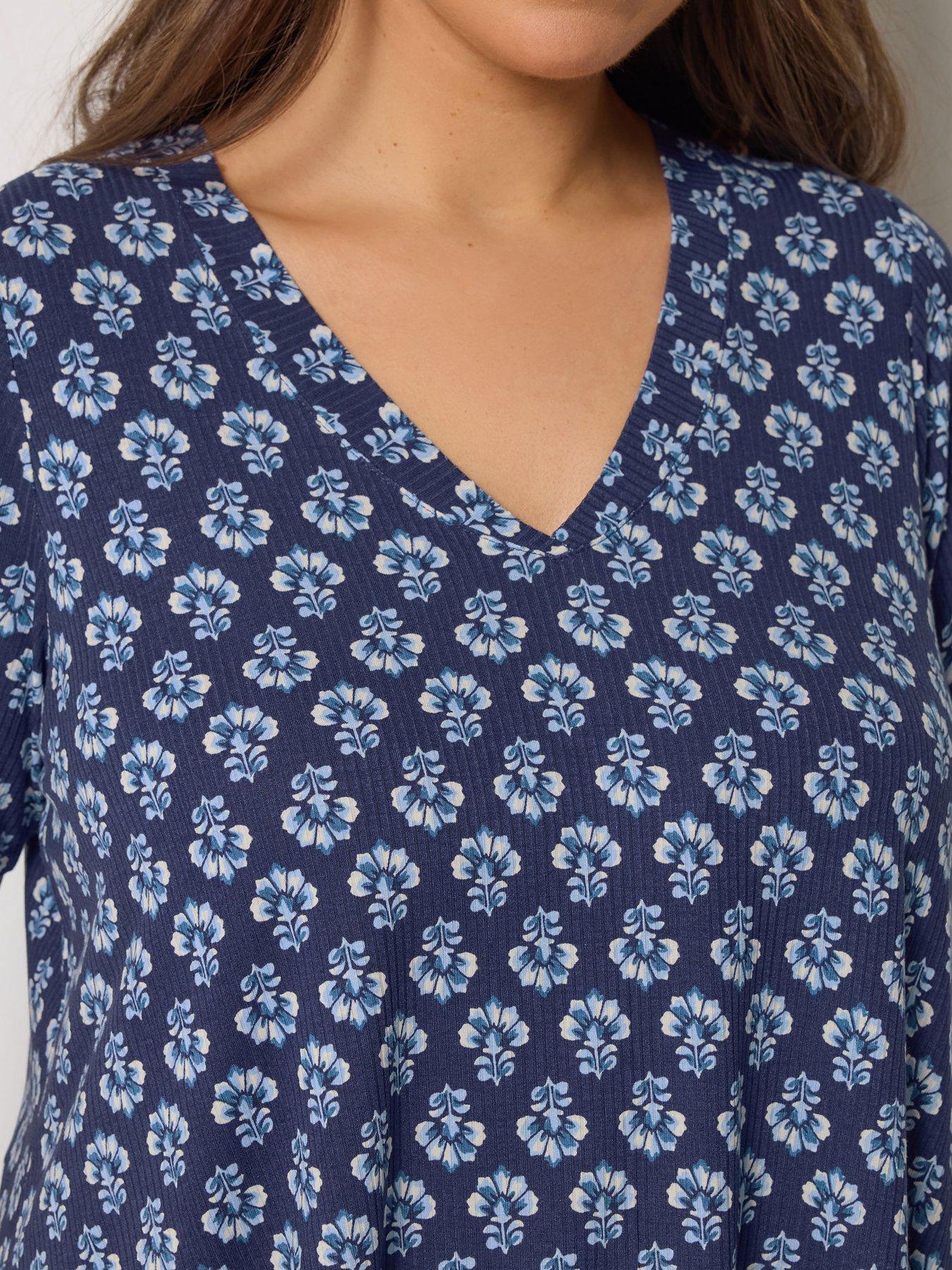  image of yours-curve-printed-swing-top-blue