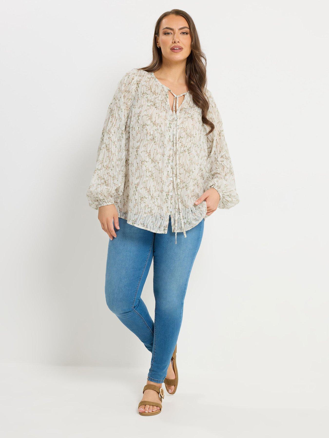  image of yours-curve-burnout-blouse