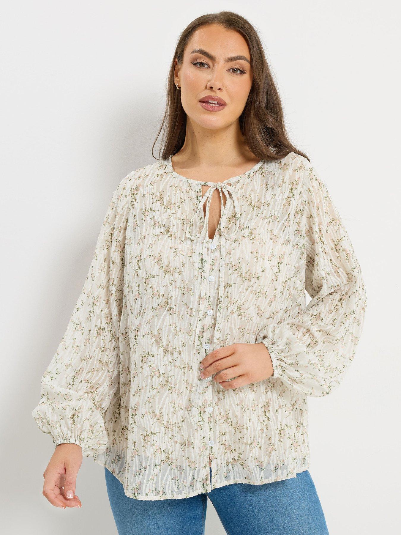  image of yours-curve-burnout-blouse