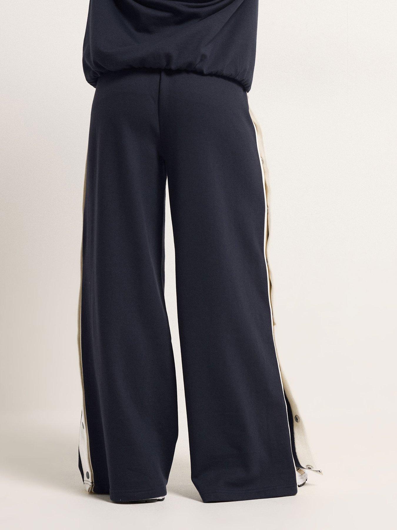  image of pixiegirl-petite-side-popper-wide-leg-joggers