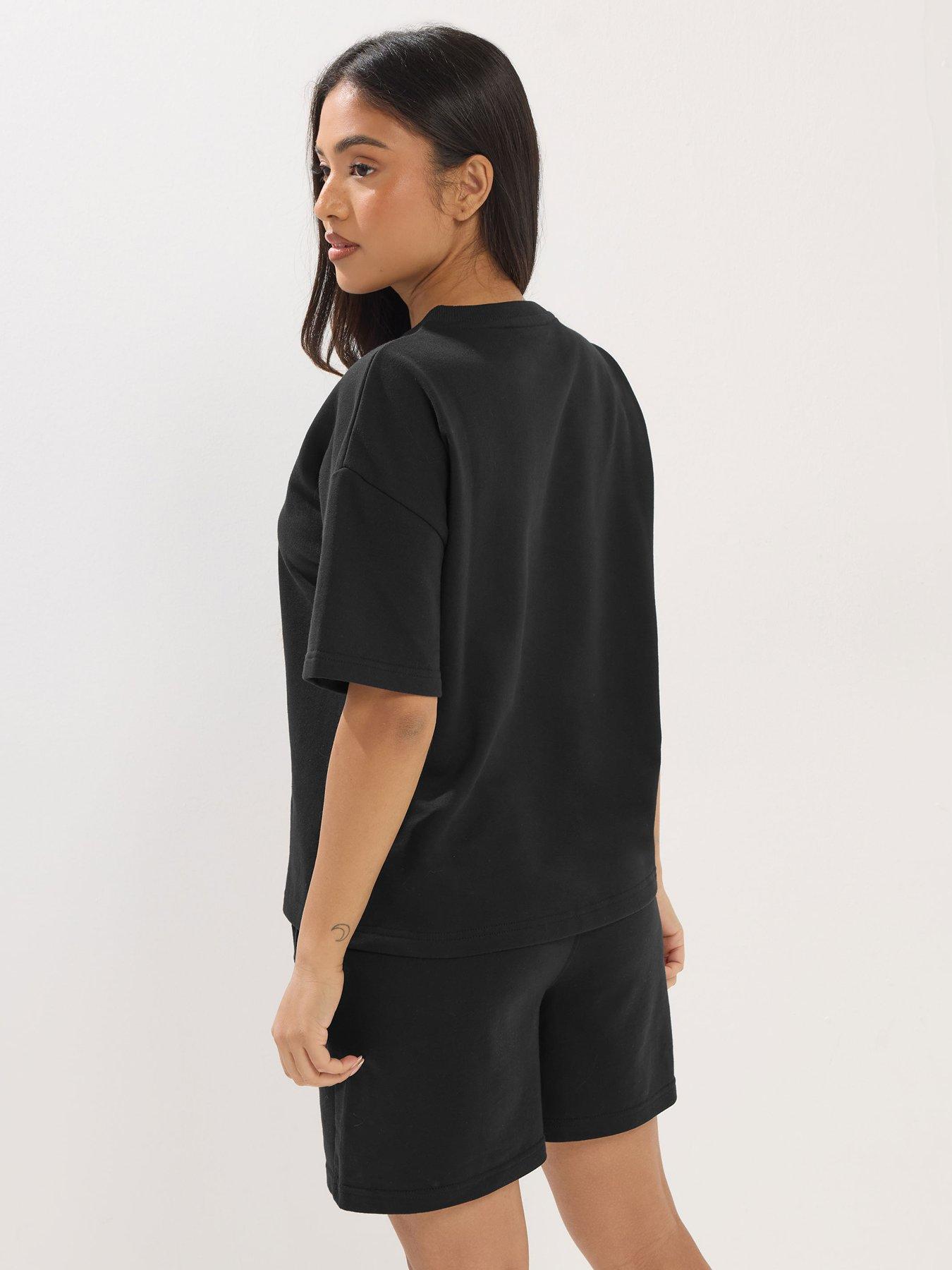stillFront image of pixiegirl-petite-sweat-short-set