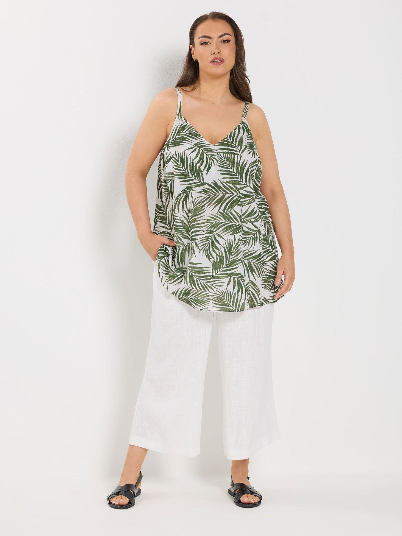  image of yours-curve-linen-cami-vest