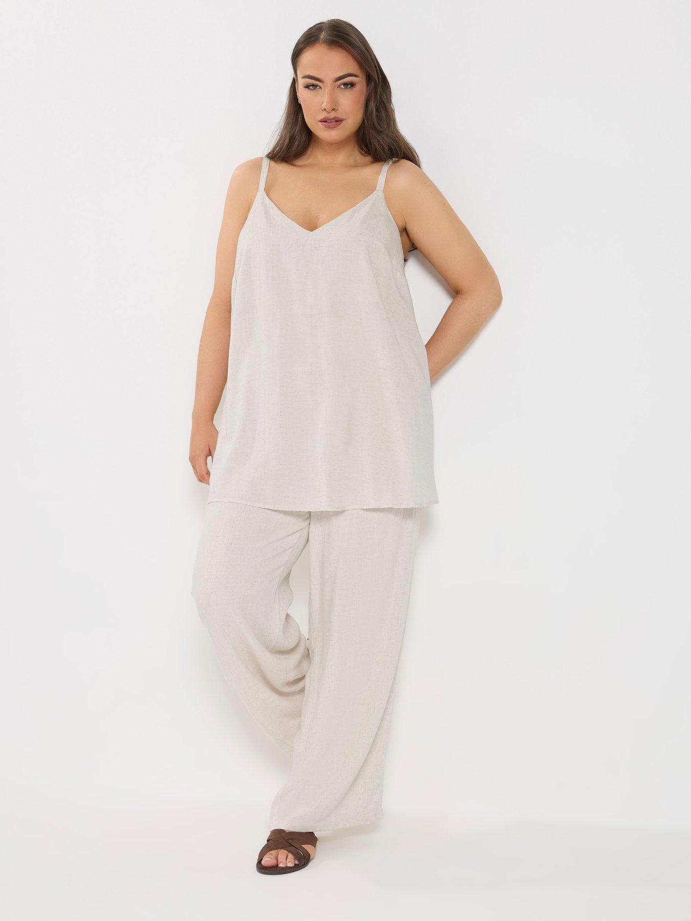  image of yours-curve-linen-cami-vest