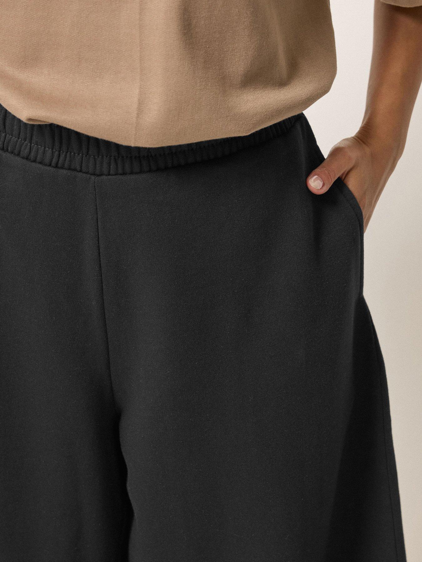 Image 4 of 5 of PixieGirl Petite Balloon Brushed Joggers - Black