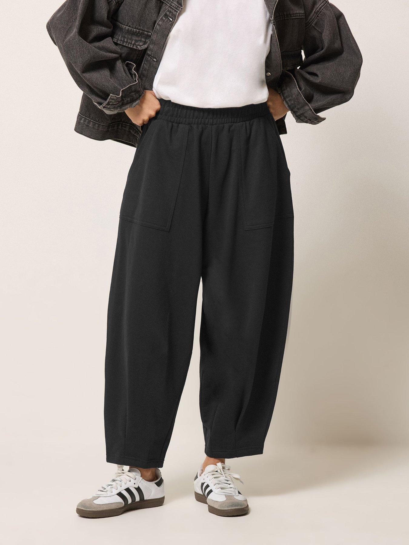 front image of pixiegirl-petite-barrel-loop-back-jogger