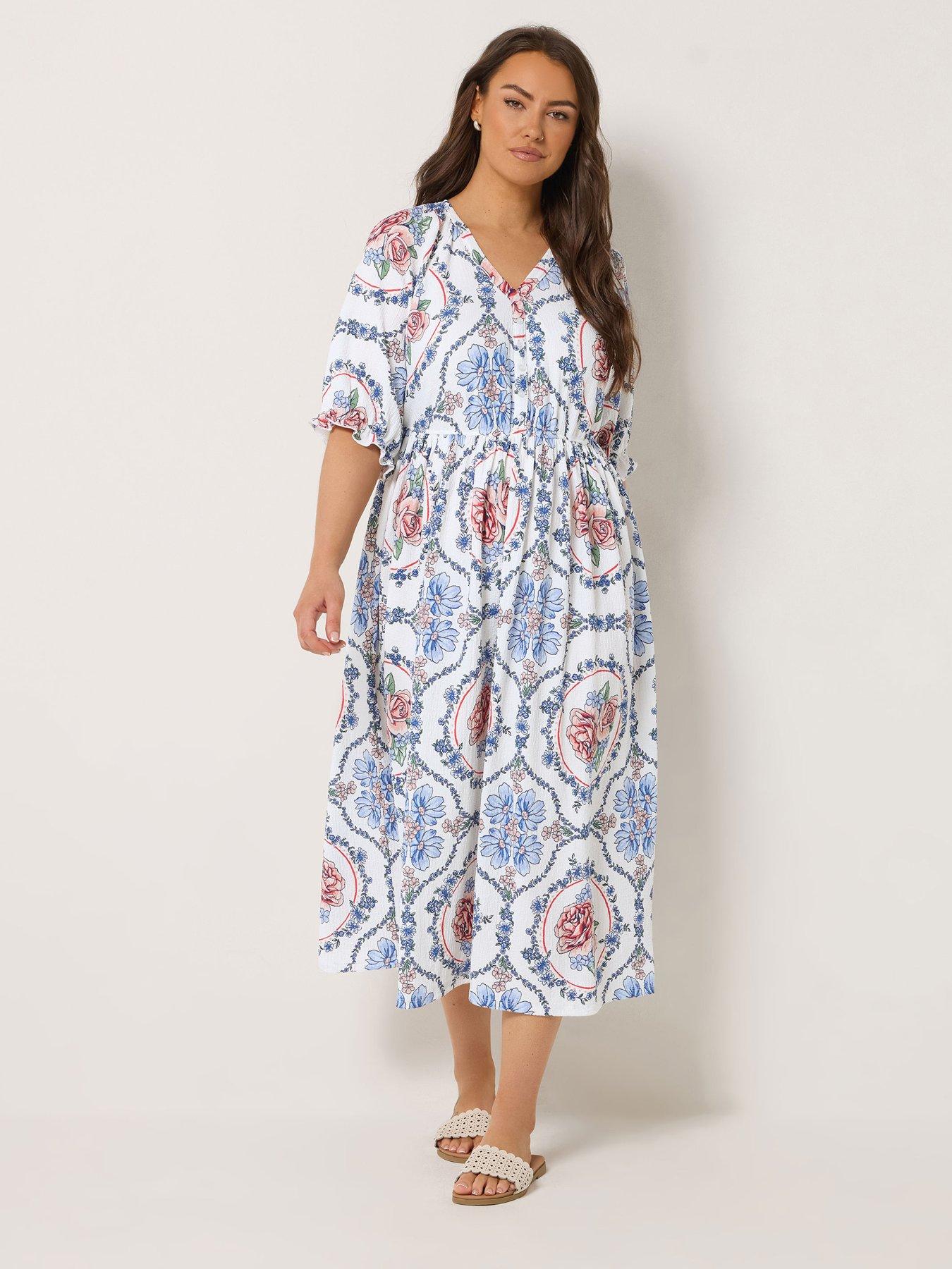 Yours Curve Raglan Prairie Dress