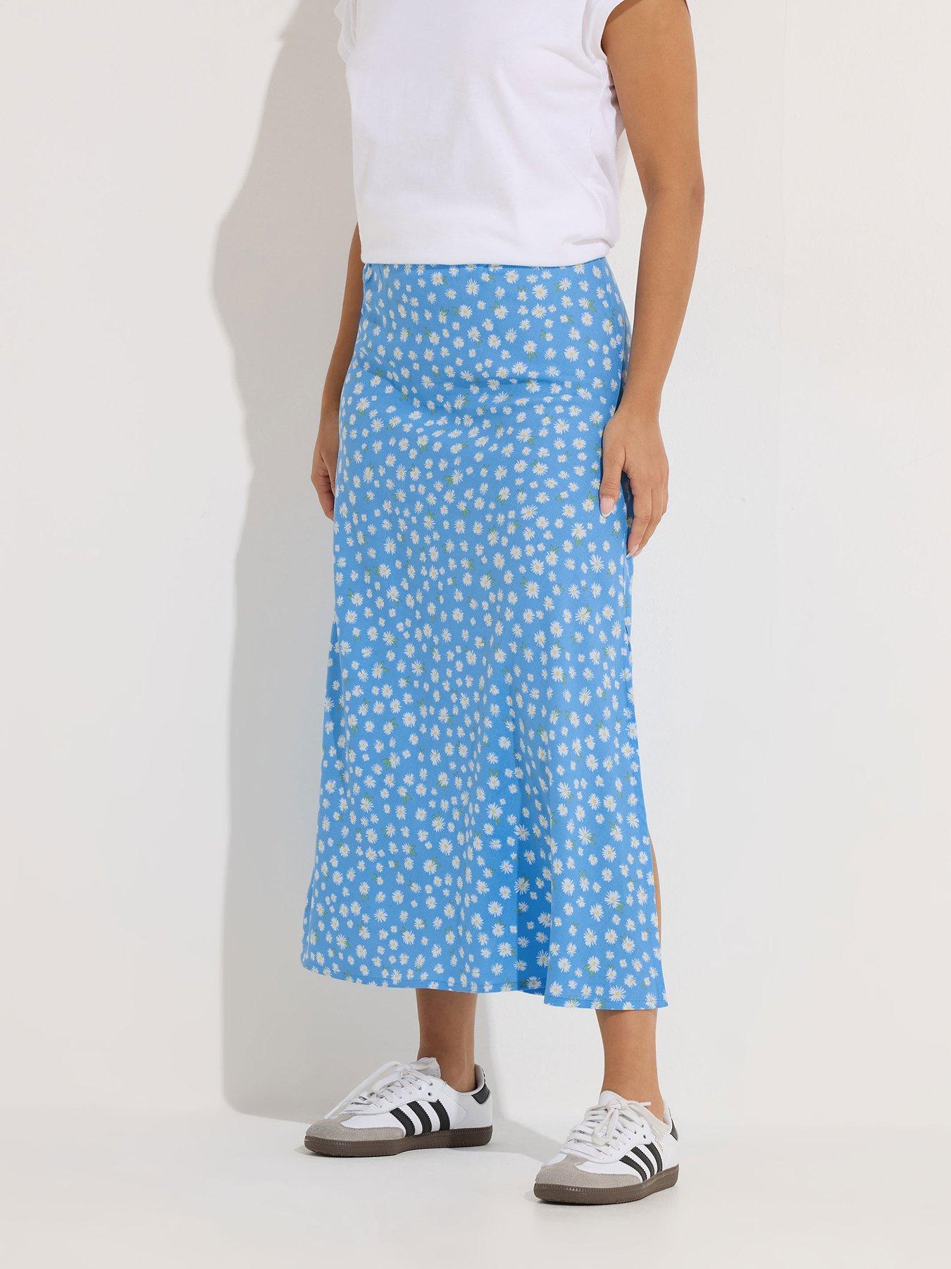 PixieGirl Petite Daisy A-line Midaxi Skirt