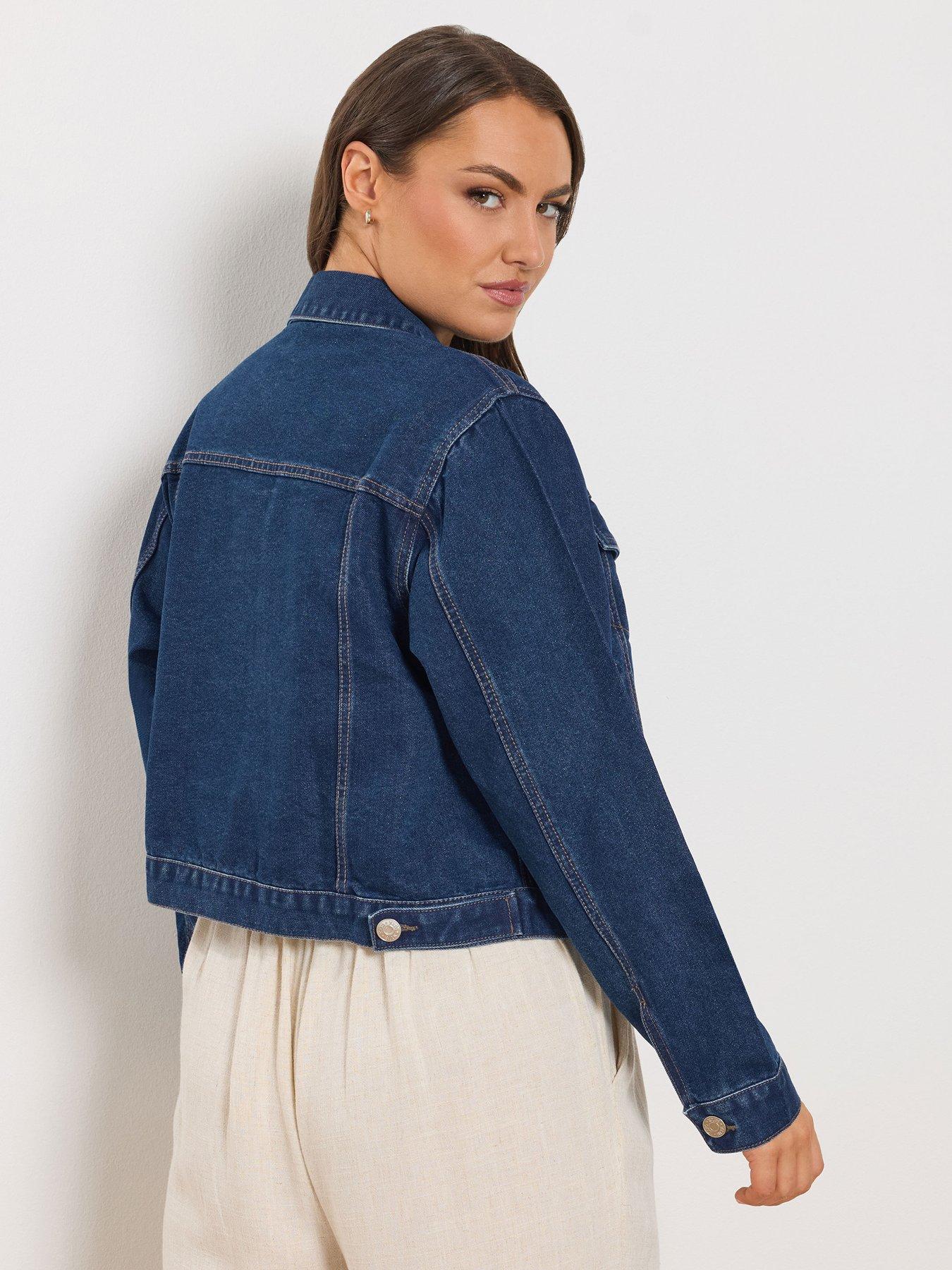Image 2 of 5 of Yours Curve Denim Jacket - Blue