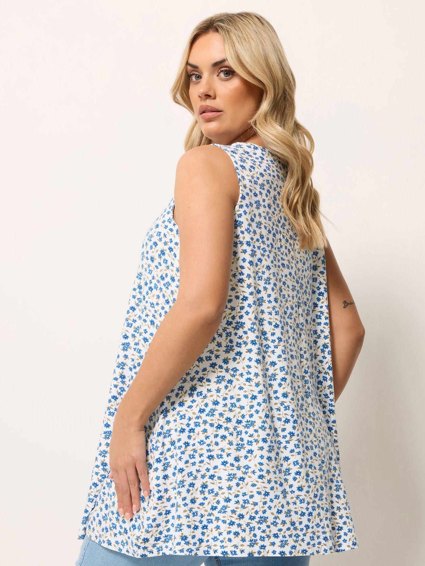 stillFront image of yours-curve-pleat-front-vest-white
