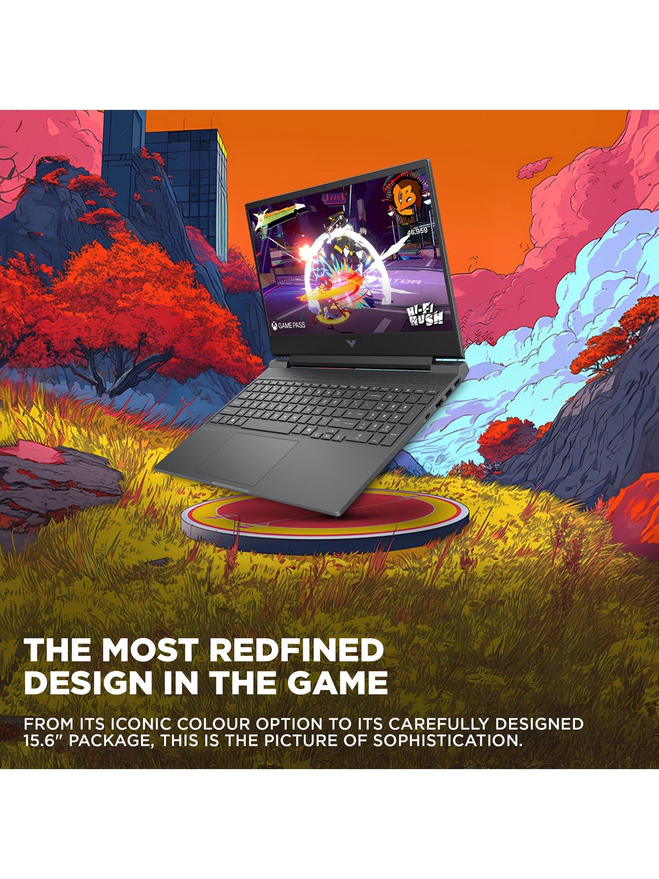  image of hp-victus-15-fa2300na-gaming-laptop-bundle-156in-fhd-144hznbspgeforce-rtx-4050-intel-core-i5-16gb-ram-512gb-ssdnbspwith-mouse-and-mat