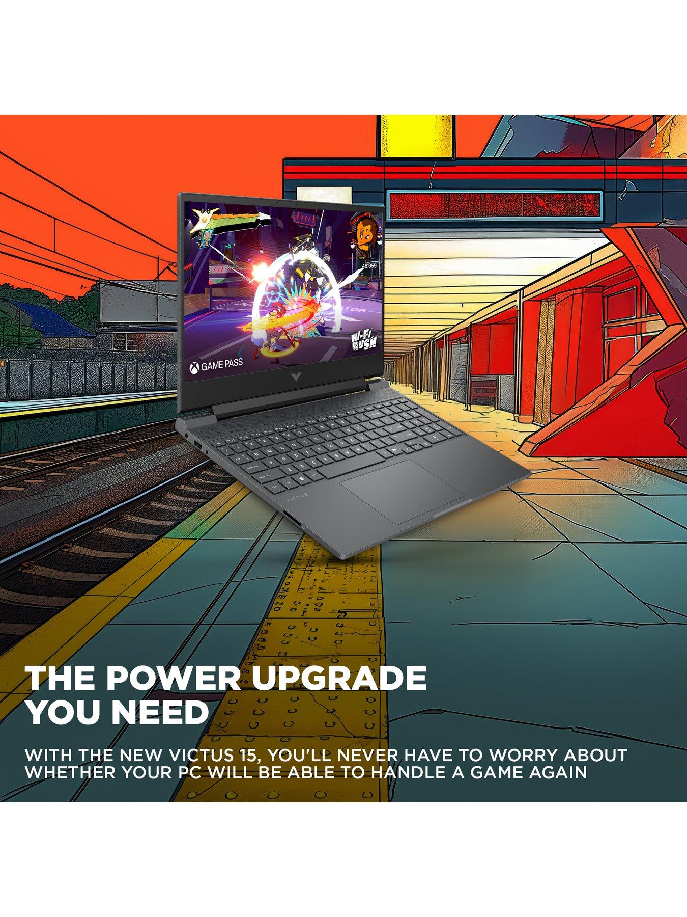 Image 5 of 8 of HP Victus 15-fa2300na Gaming Laptop Bundle - 15.6in FHD 144Hz,&nbsp;GeForce RTX 4050, Intel Core i5, 16GB RAM, 512GB SSD,&nbsp;with Mouse and Mat