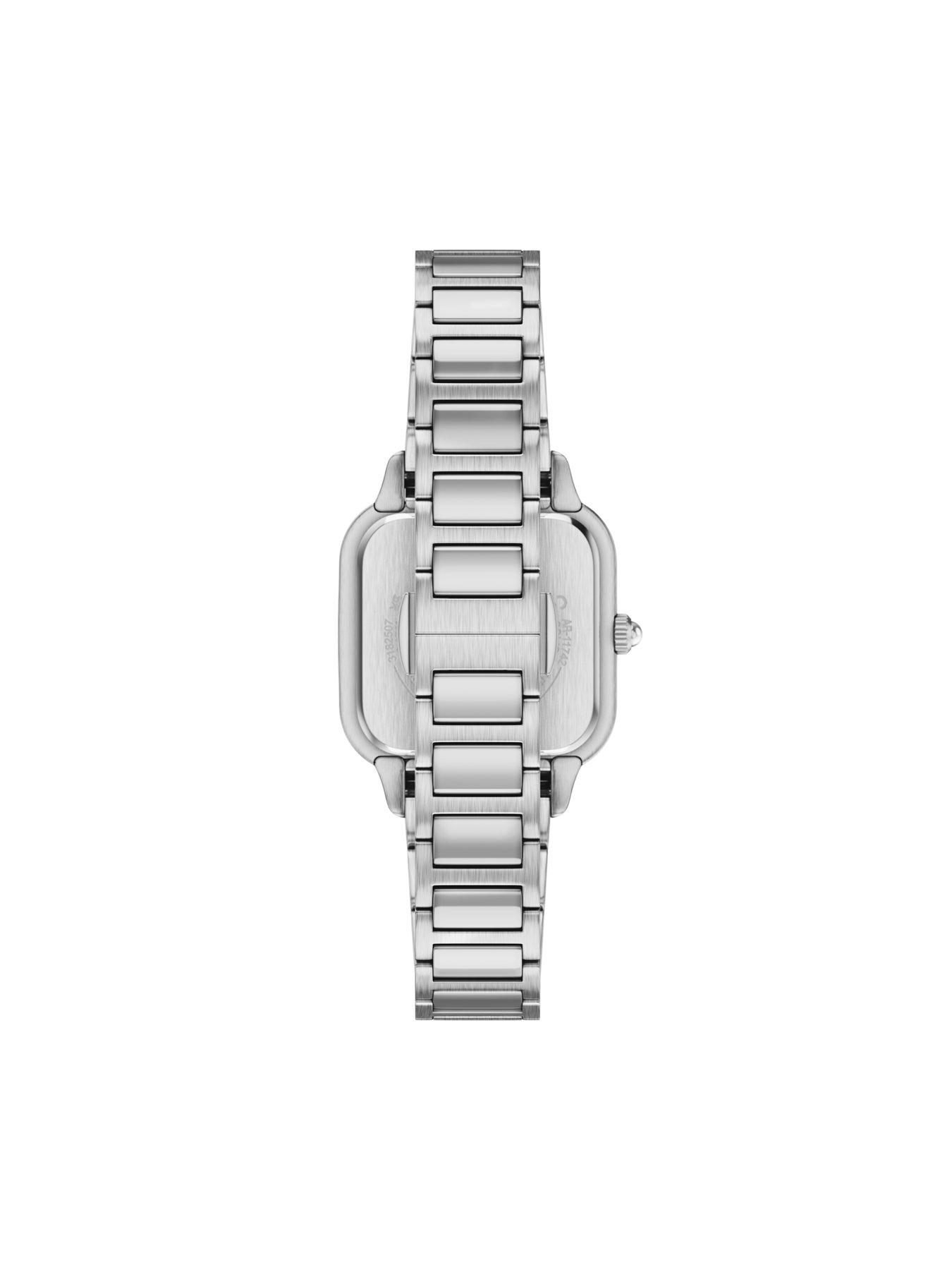Image 2 of 7 of Emporio Armani Womens Three-Hand Stainless Steel Watch, AR11742