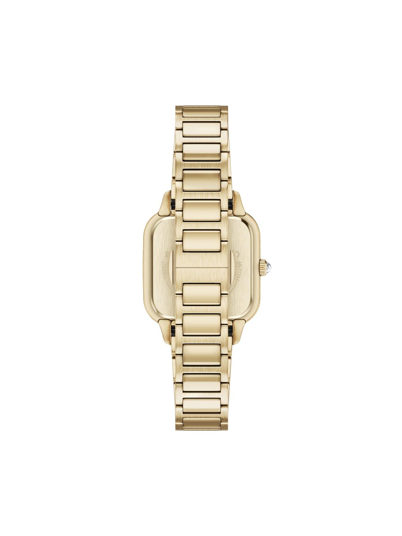 Image 2 of 7 of Emporio Armani Womens Three-Hand Gold-Tone Stainless Steel Watch, AR11744