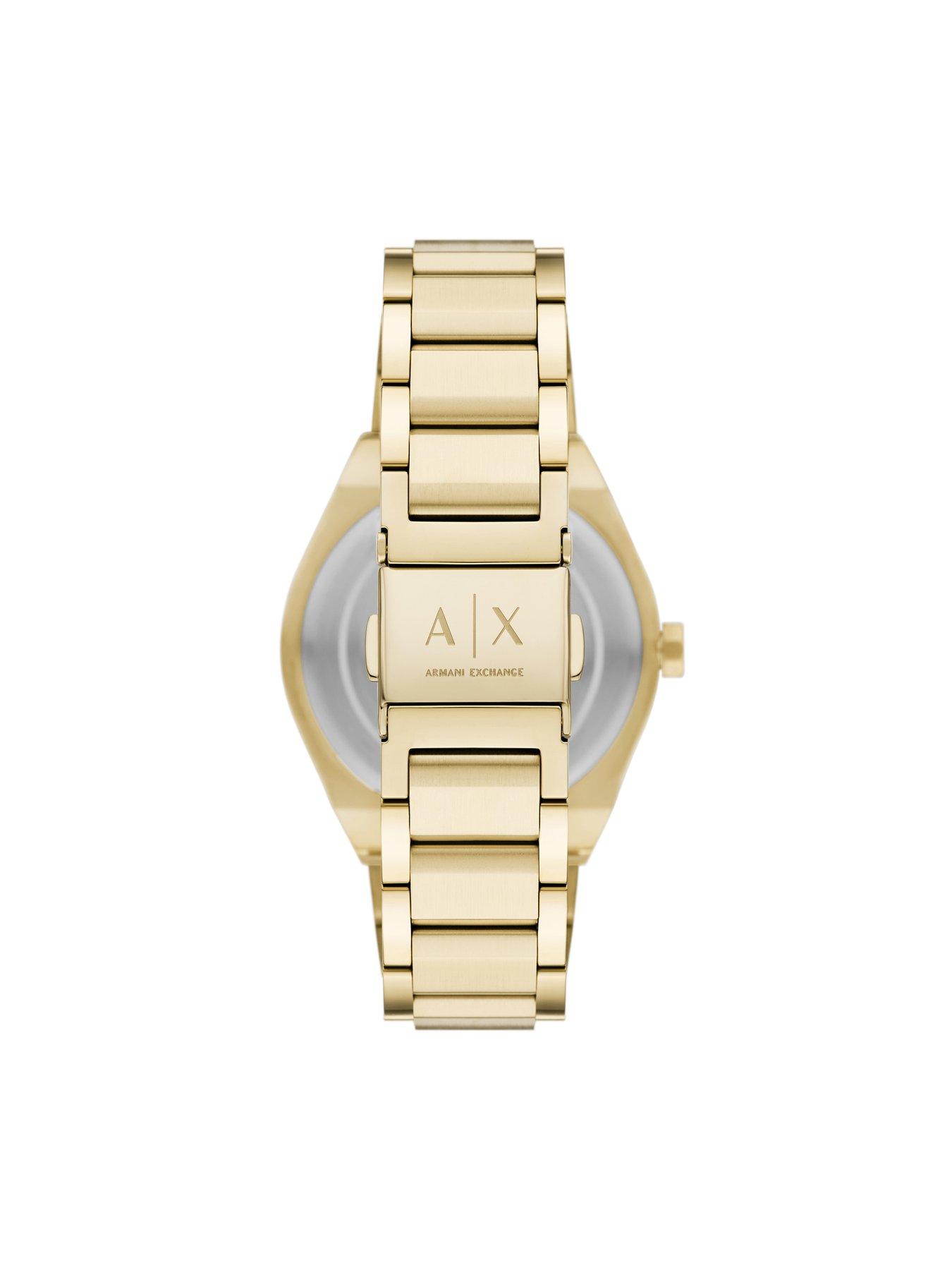 Image 2 of 7 of Armani Exchange Womens Sync Gold Stainless Steel Watch, AX6031