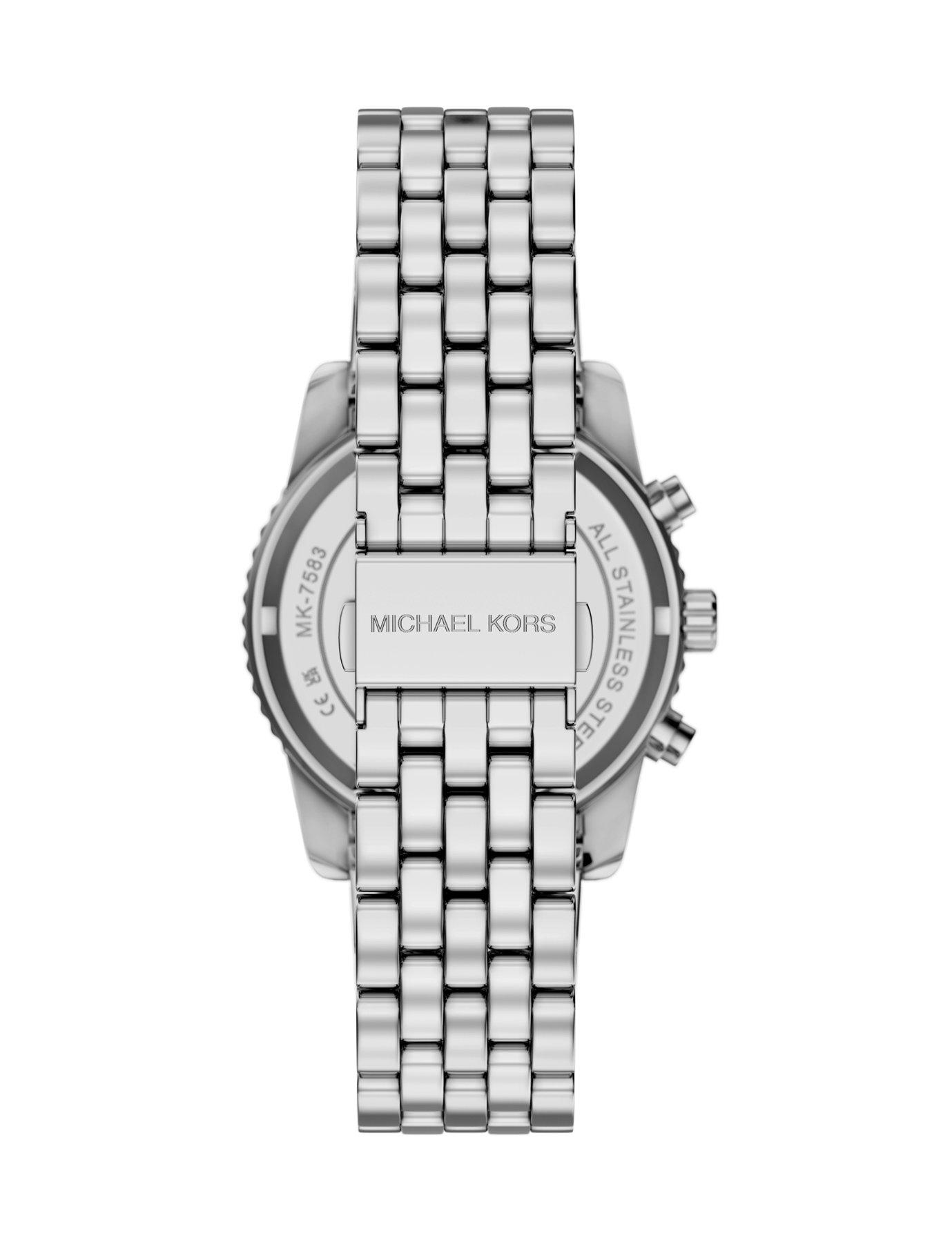 Image 2 of 7 of Michael Kors Bryant Chronograph Silver Watch