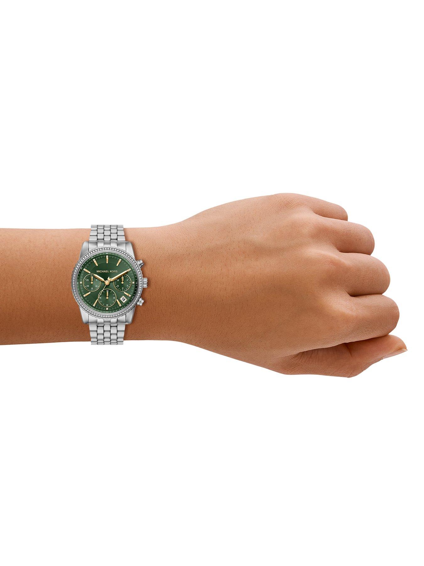 Image 3 of 7 of Michael Kors Bryant Chronograph Silver Watch