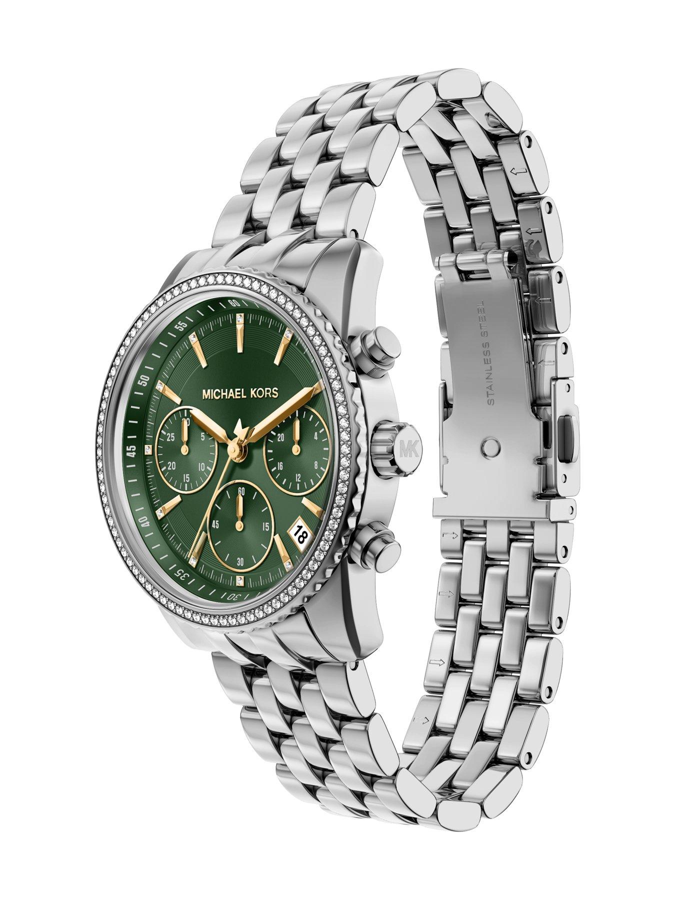 Image 5 of 7 of Michael Kors Bryant Chronograph Silver Watch