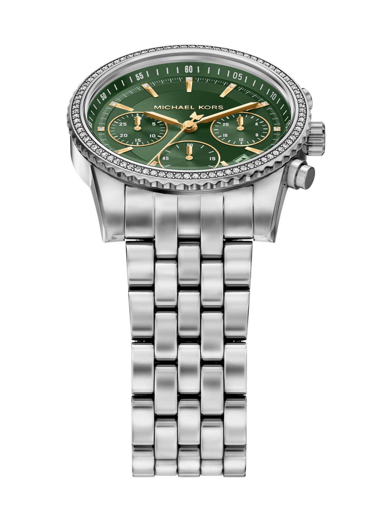 Image 6 of 7 of Michael Kors Bryant Chronograph Silver Watch