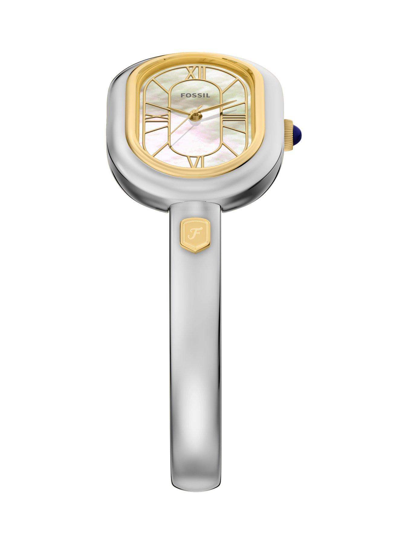 Image 5 of 7 of Fossil Womens Sloan Three-Hand Stainless Steel Watch, ES5455