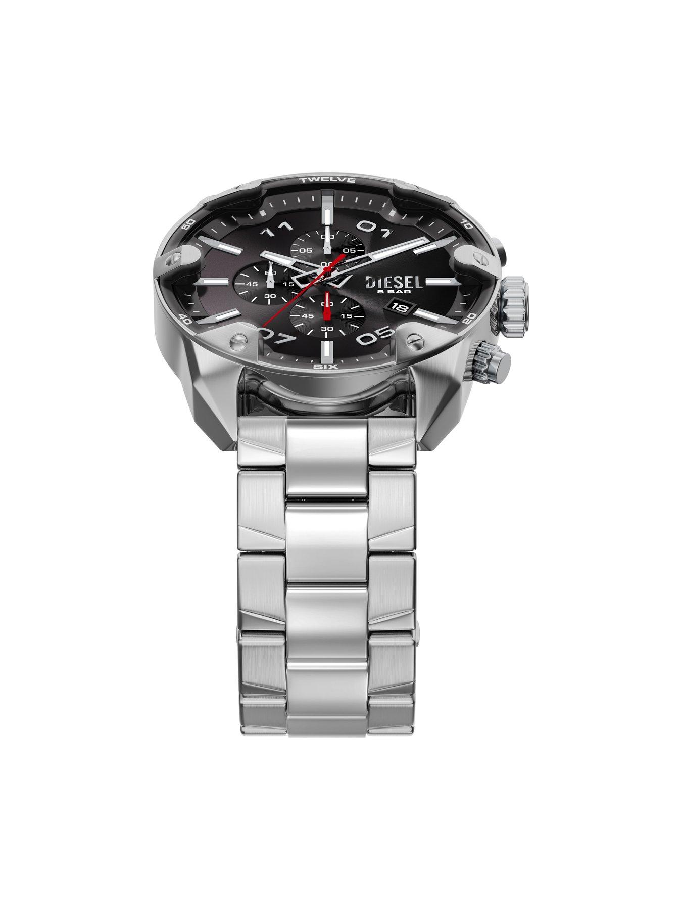 Image 6 of 7 of Diesel Mens Spiked Chronograph Stainless Steel Watch, DZ4709