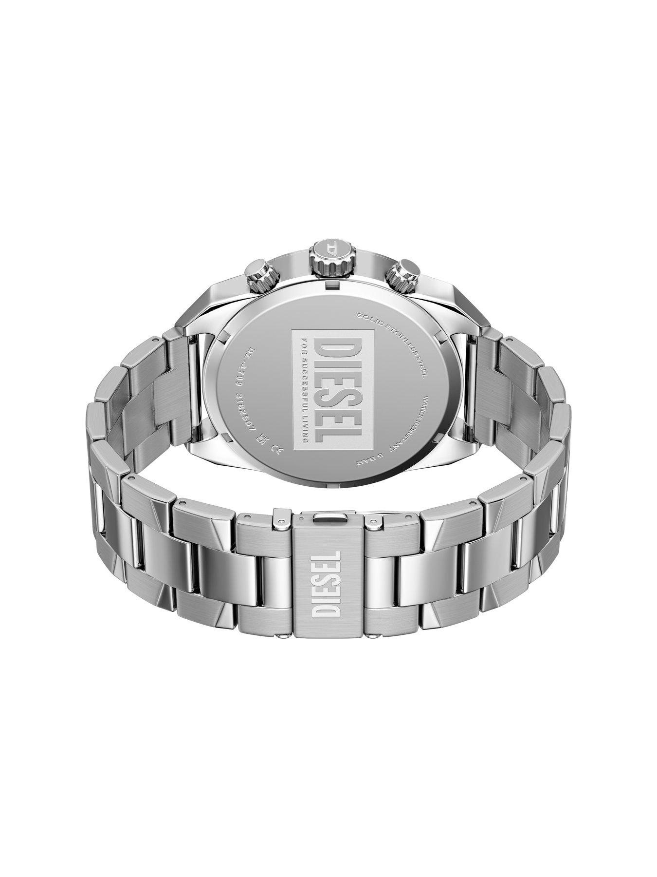Image 7 of 7 of Diesel Mens Spiked Chronograph Stainless Steel Watch, DZ4709