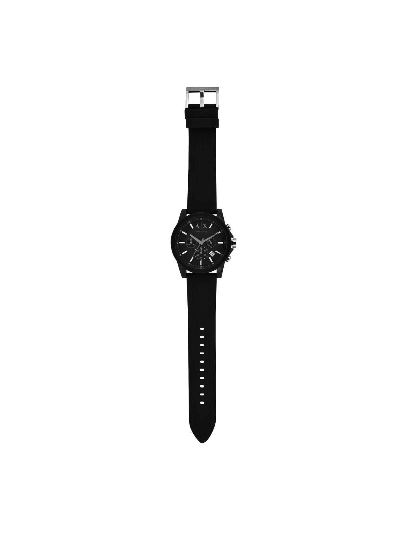 Image 6 of 6 of Armani Exchange Mens Chronograph, Black-Tone Stainless Steel Watch, AX1326