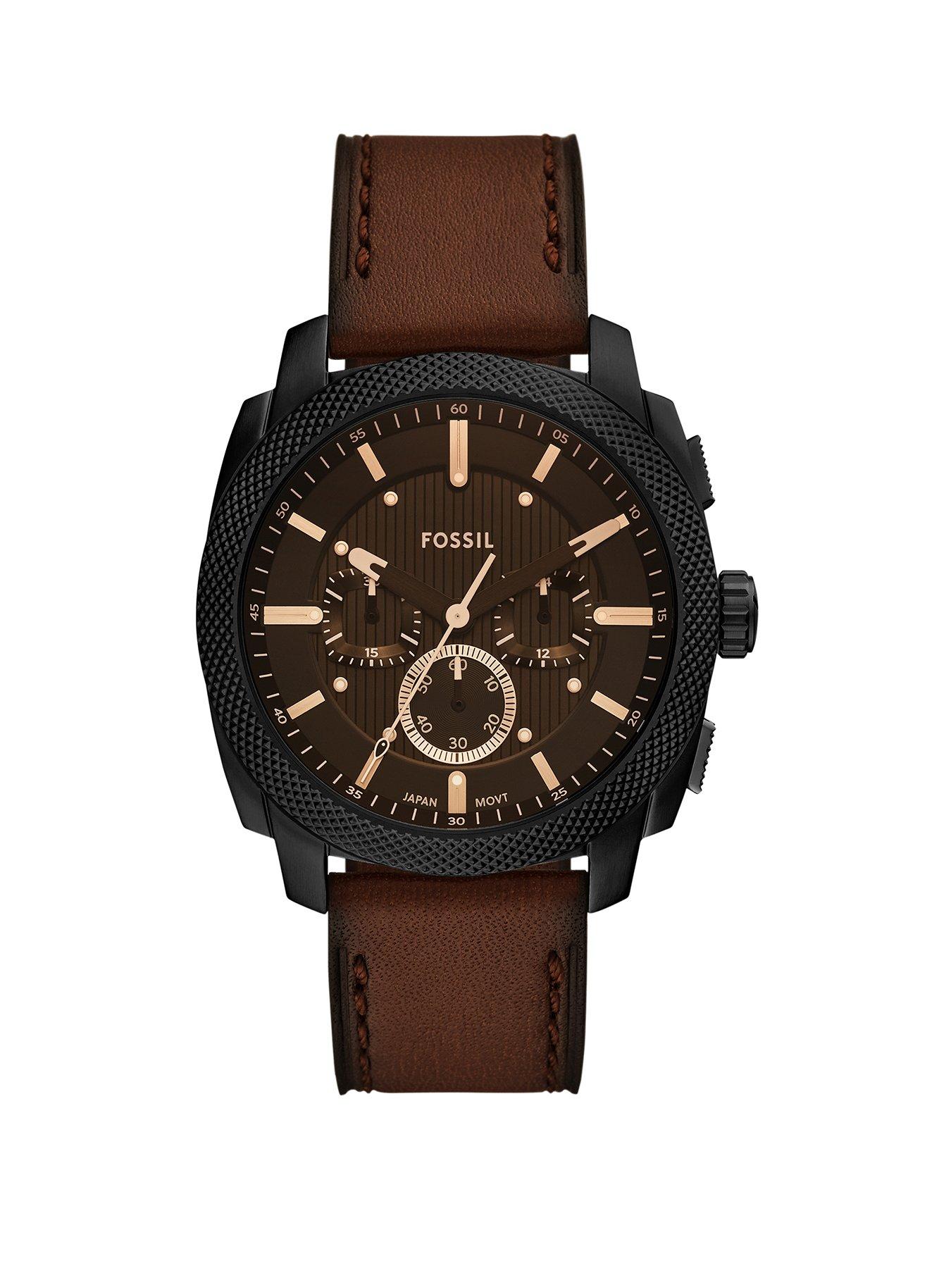 fossil-mens-machine-chronograph-black-stainless-steel-watch-fs6101