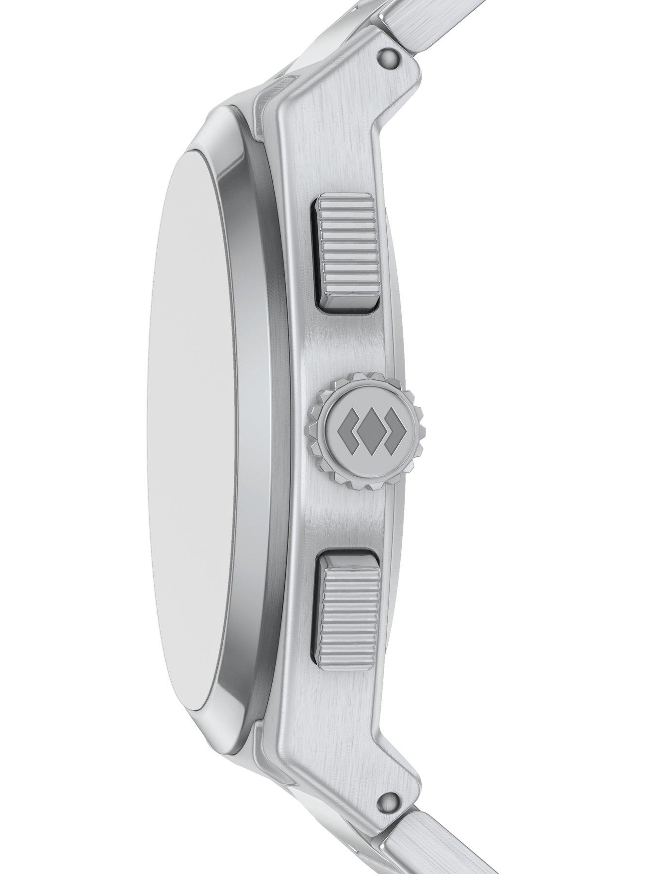 Image 3 of 7 of Fossil Mens Everett Chronograph Stainless Steel Watch, FS6154