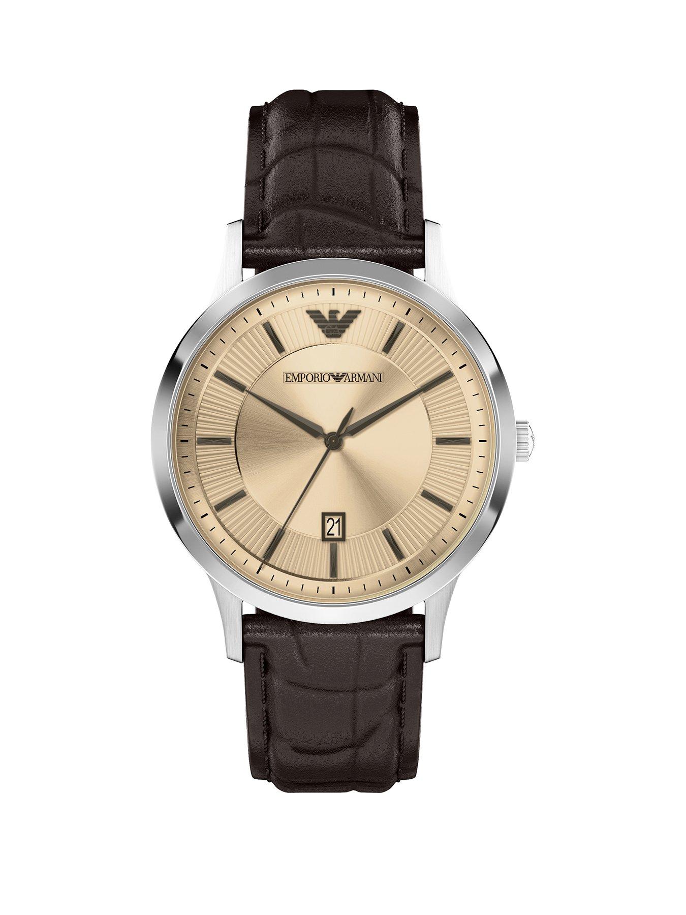 emporio-armani-mens-three-hand-date-brown-leather-watch-ar11783