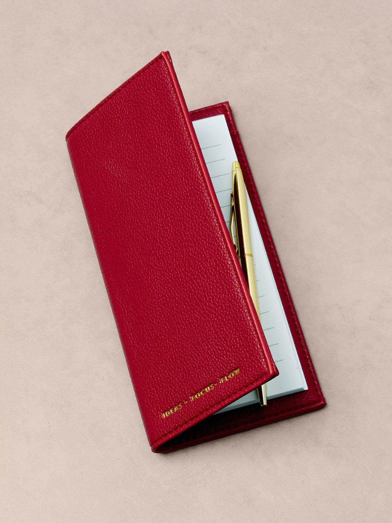 Image 1 of 6 of Katie Loxton TO DO' LIST REFILLABLE NOTEPAD , Garnet Red , 18cm x 8cm