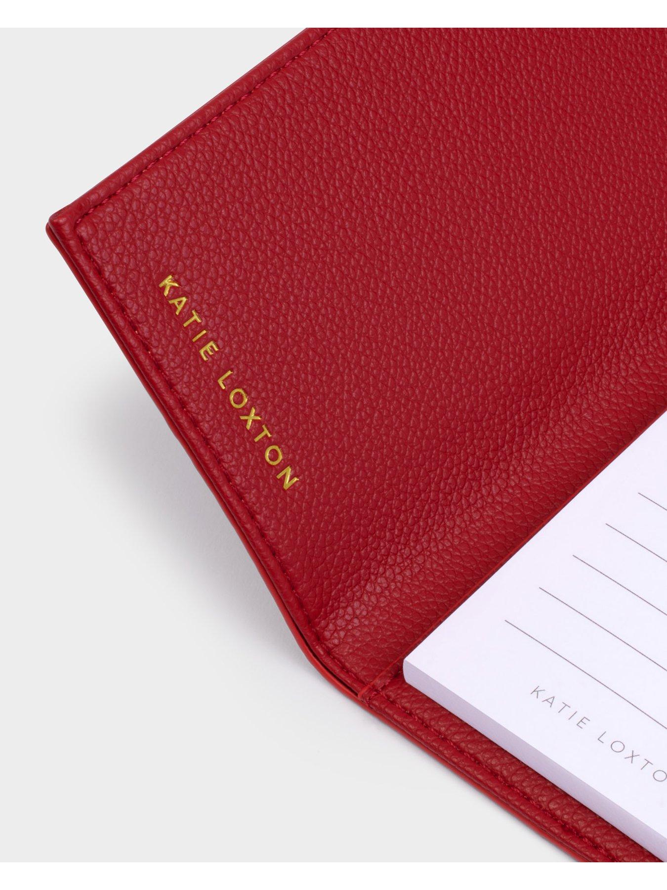 Image 5 of 6 of Katie Loxton TO DO' LIST REFILLABLE NOTEPAD , Garnet Red , 18cm x 8cm