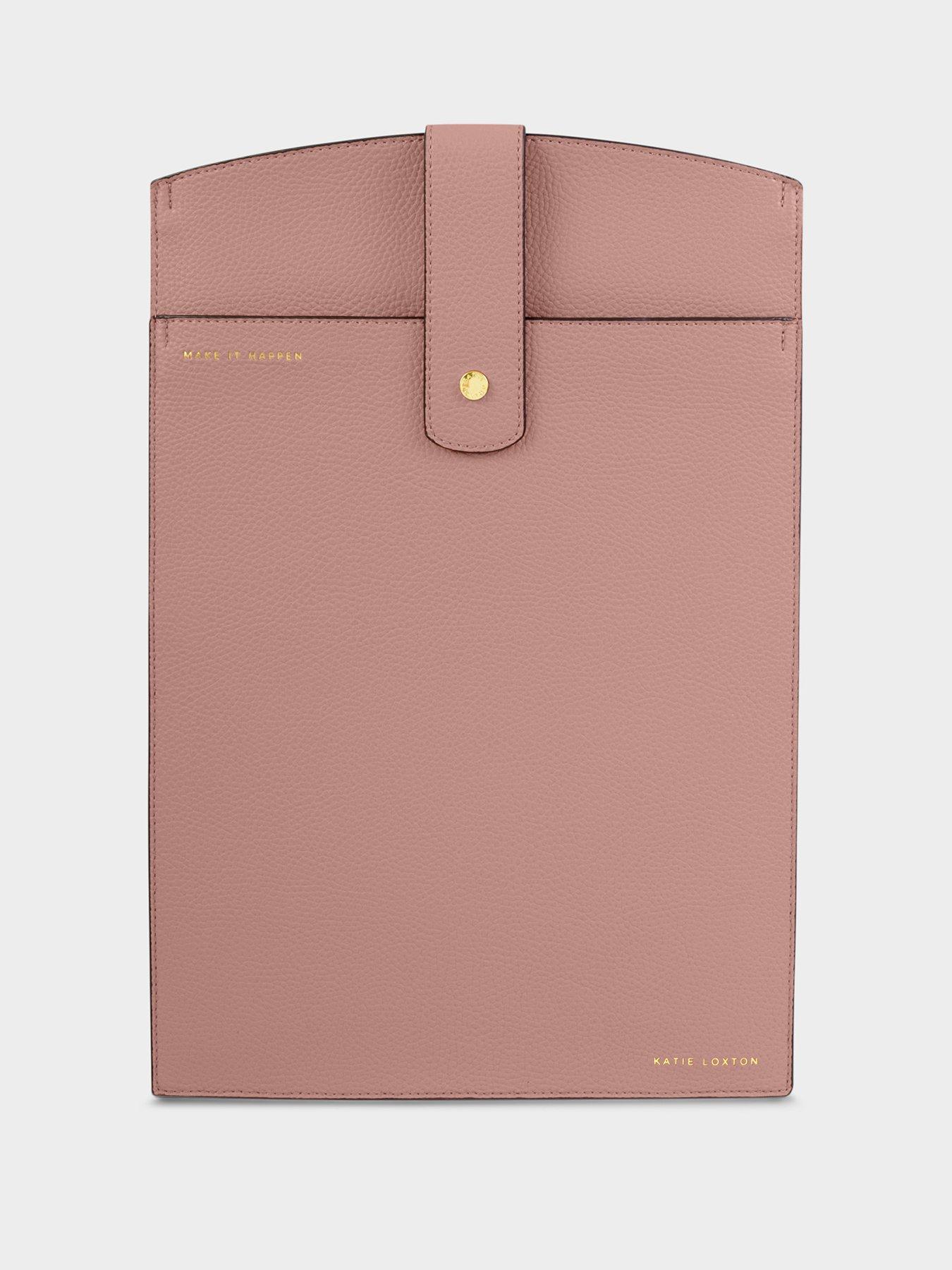 katie-loxton-laptop-sleeve-make-it-happen-pink-clay-42cm-x-28cm