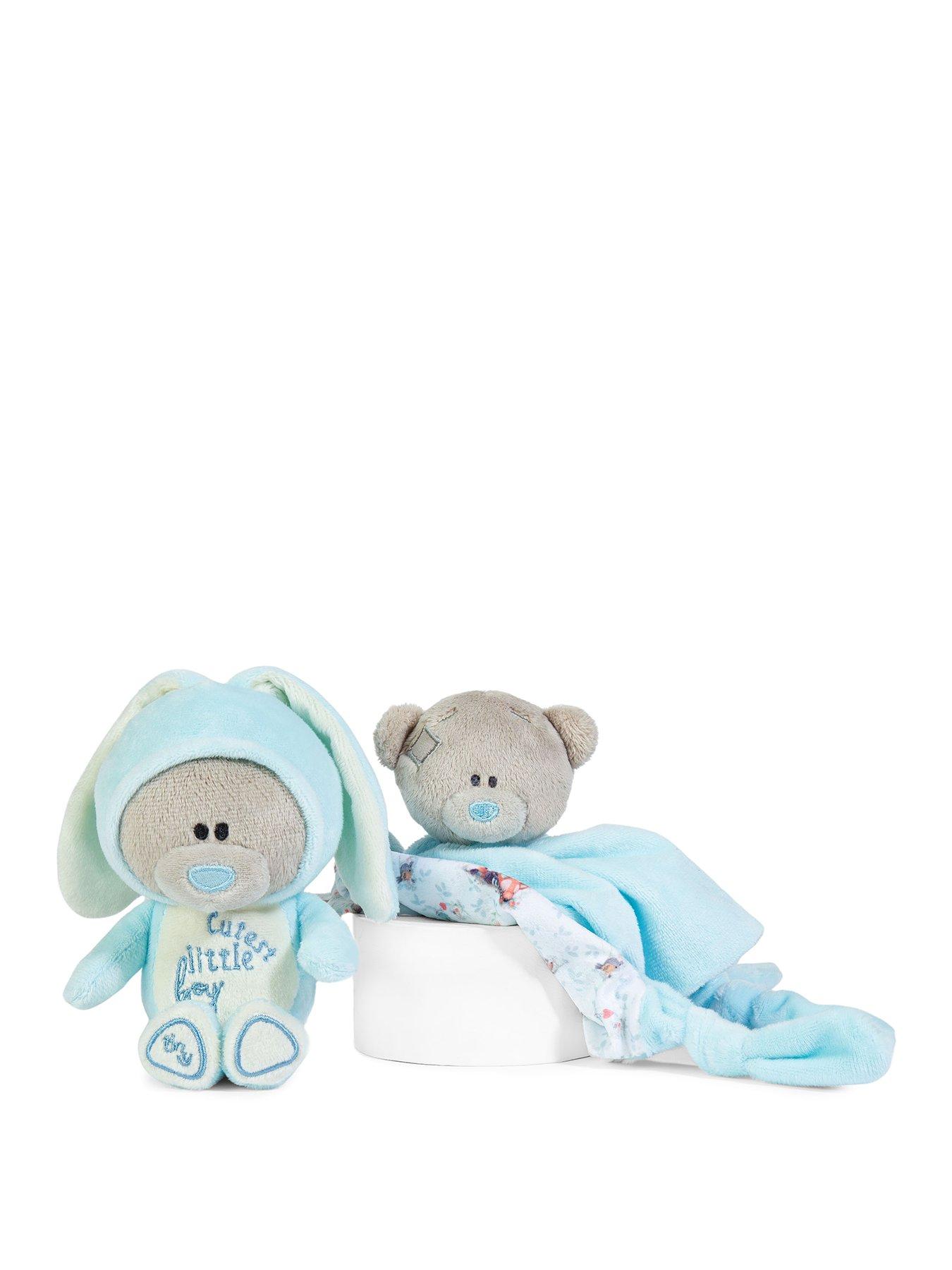 Me To You Blue Bunny All In One Plush  &  Comforter