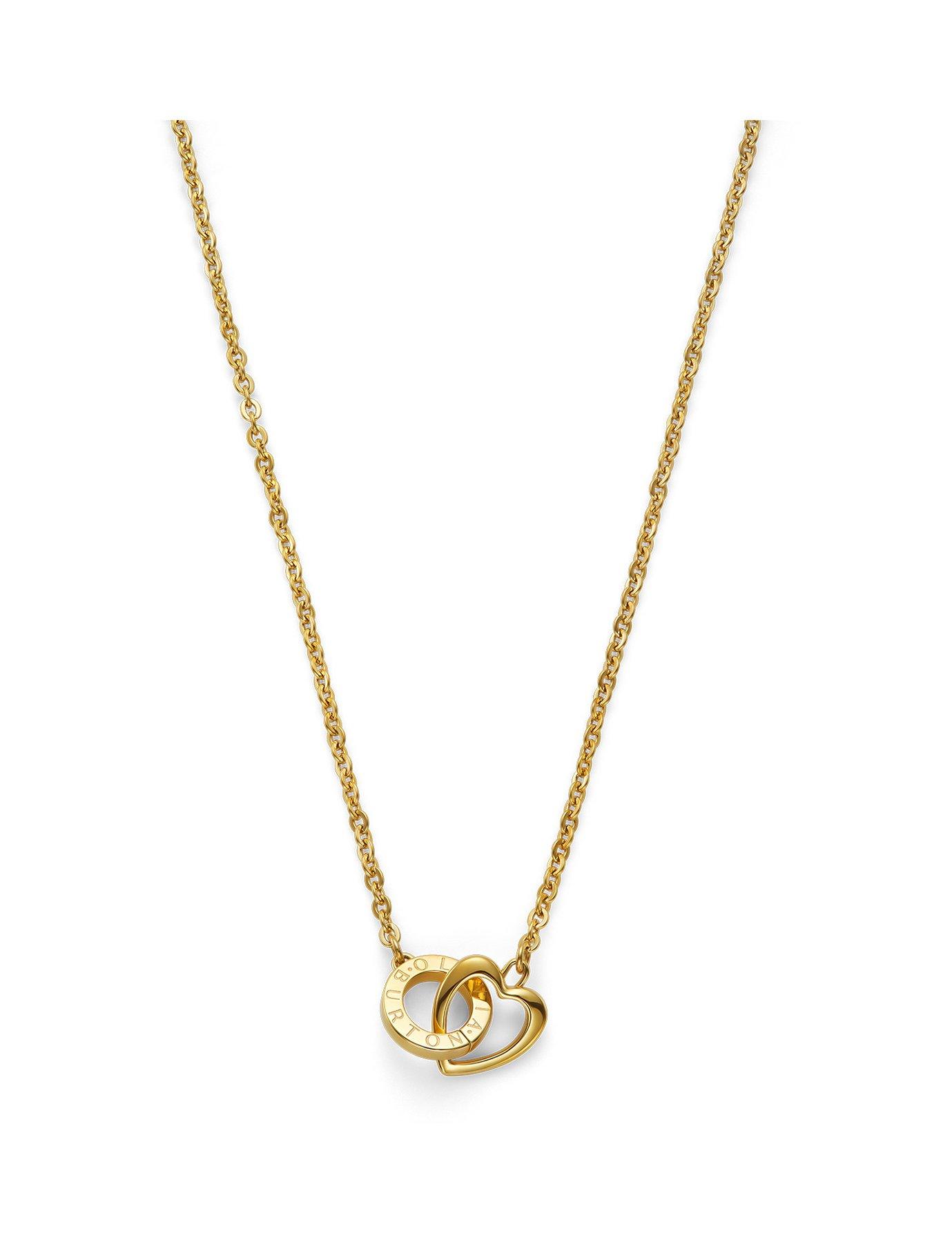 Olivia Burton Gold IP Kindred Interlink Necklace