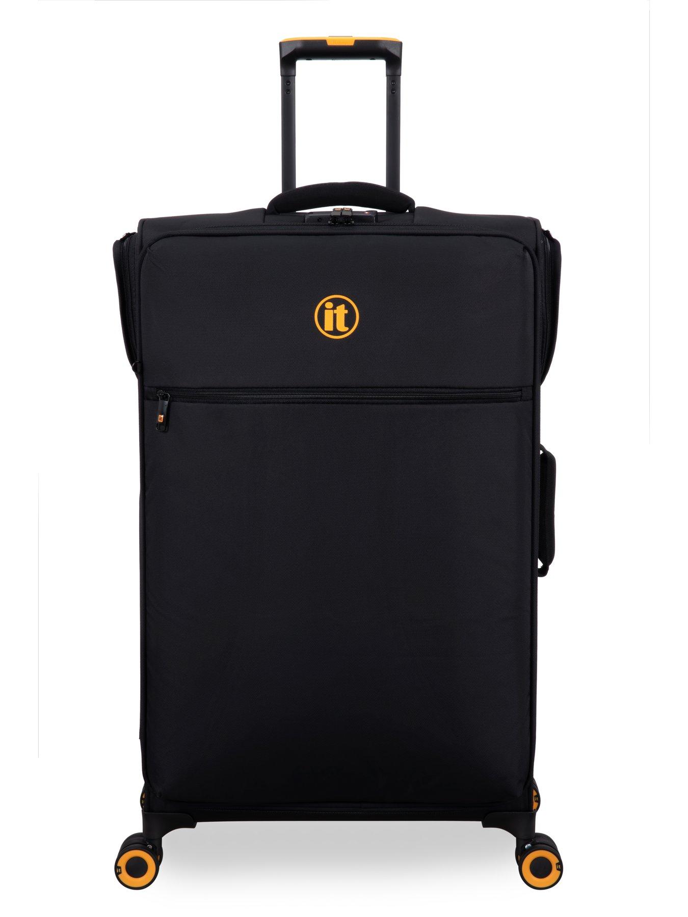 it Luggage Simultaneous Black Connectable Large Suitcase | Littlewoods