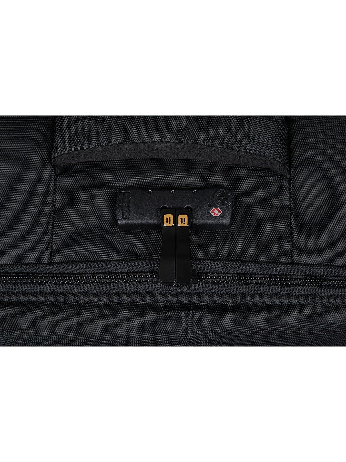  image of it-luggage-simultaneous-black-connectable-cabin-suitcase