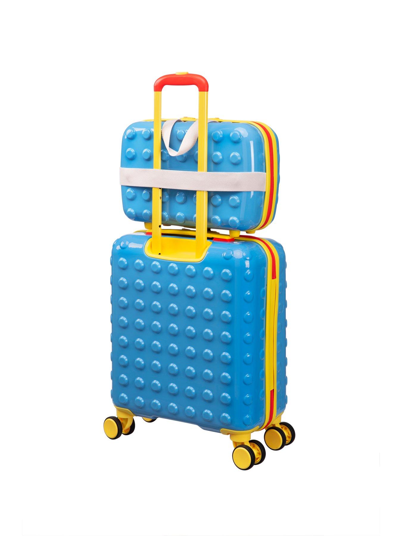  image of it-luggage-bobble-bloc-blue-2pc-kids-suitcase-set