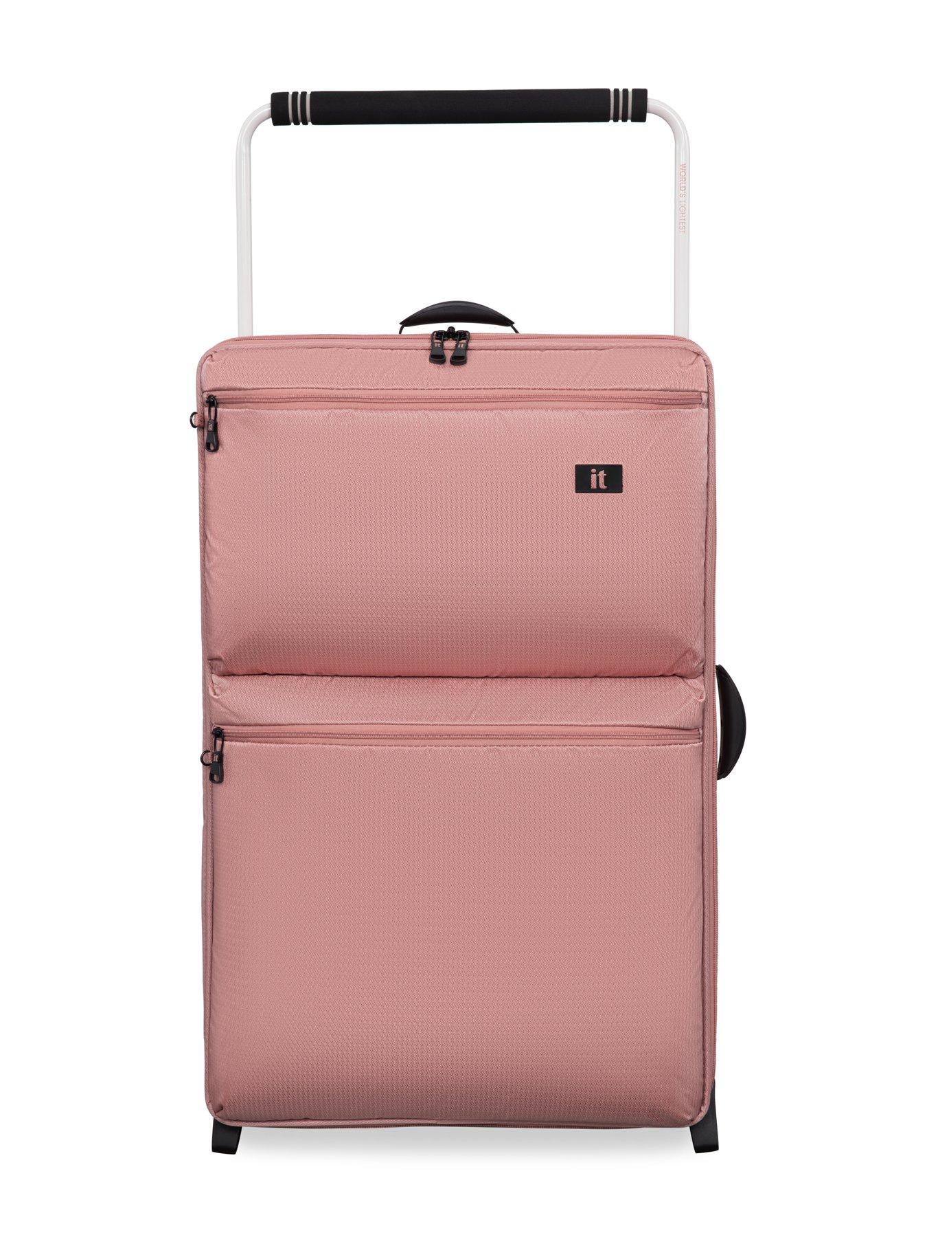 it Luggage Popstar Blush World's Lightest Wide Handle Large Suitcase ...