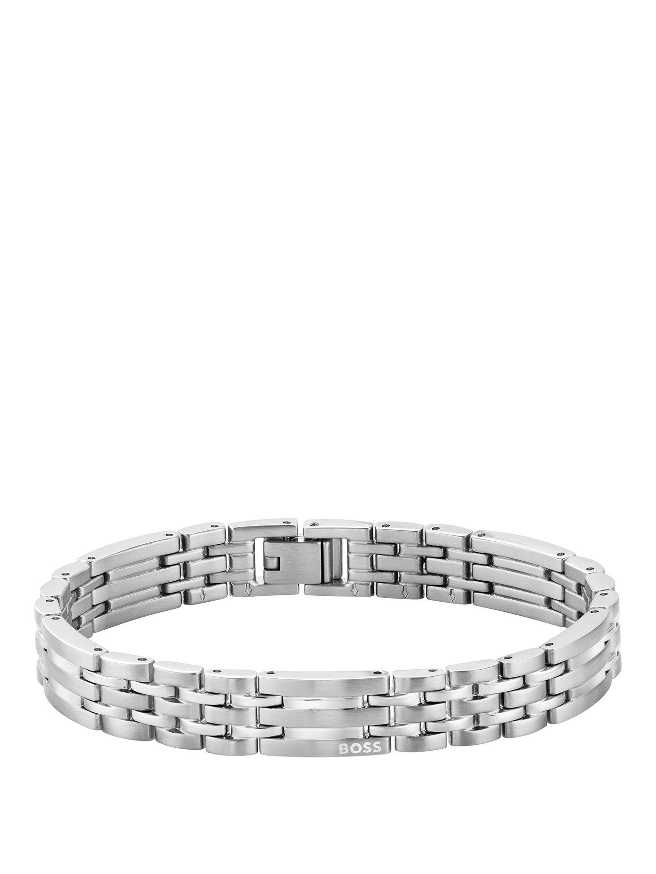 Image 1 of 7 of BOSS Gents Wesley Stainless Steel Bracelet