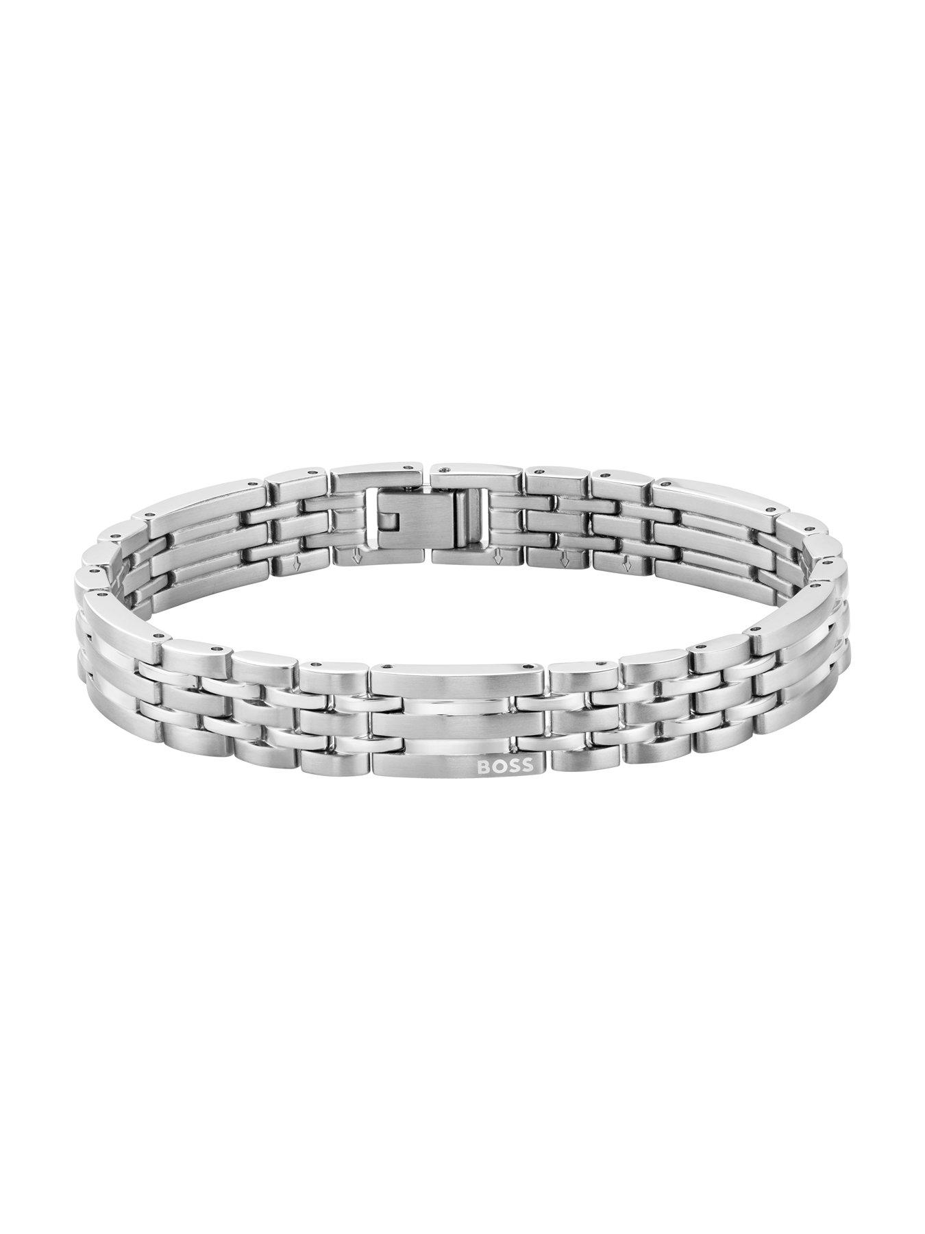Image 3 of 7 of BOSS Gents Wesley Stainless Steel Bracelet
