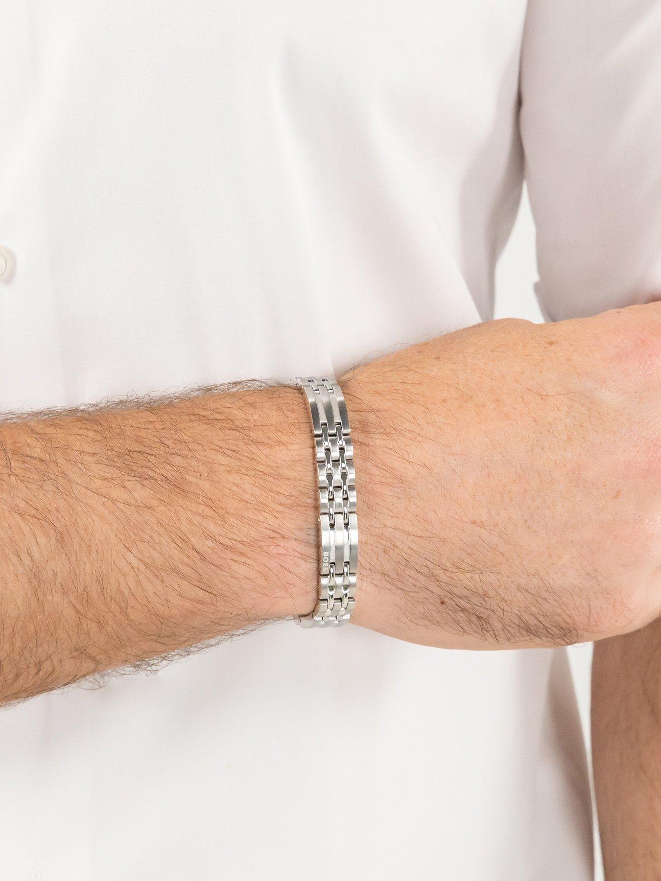 Image 5 of 7 of BOSS Gents Wesley Stainless Steel Bracelet