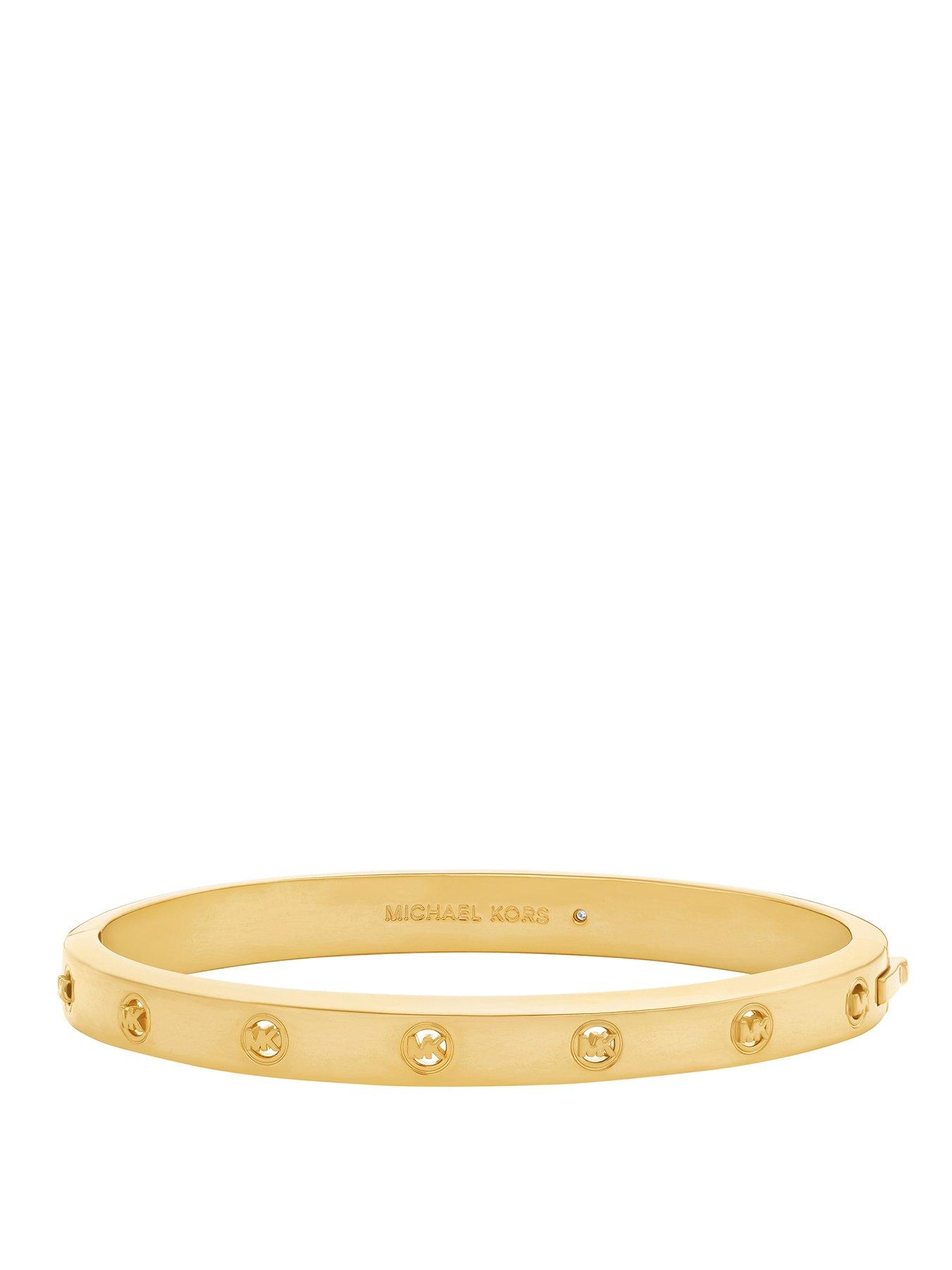 Image 1 of 3 of Michael Kors Womens Logo Bangle Bracelet, MKJ8615710